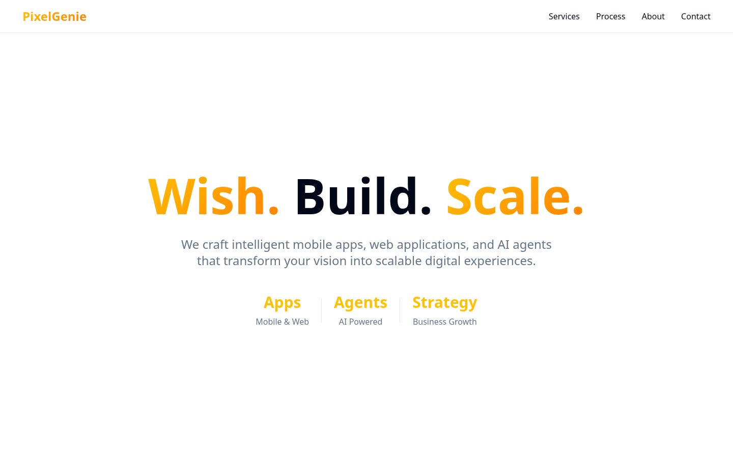 PixelGenie Homepage