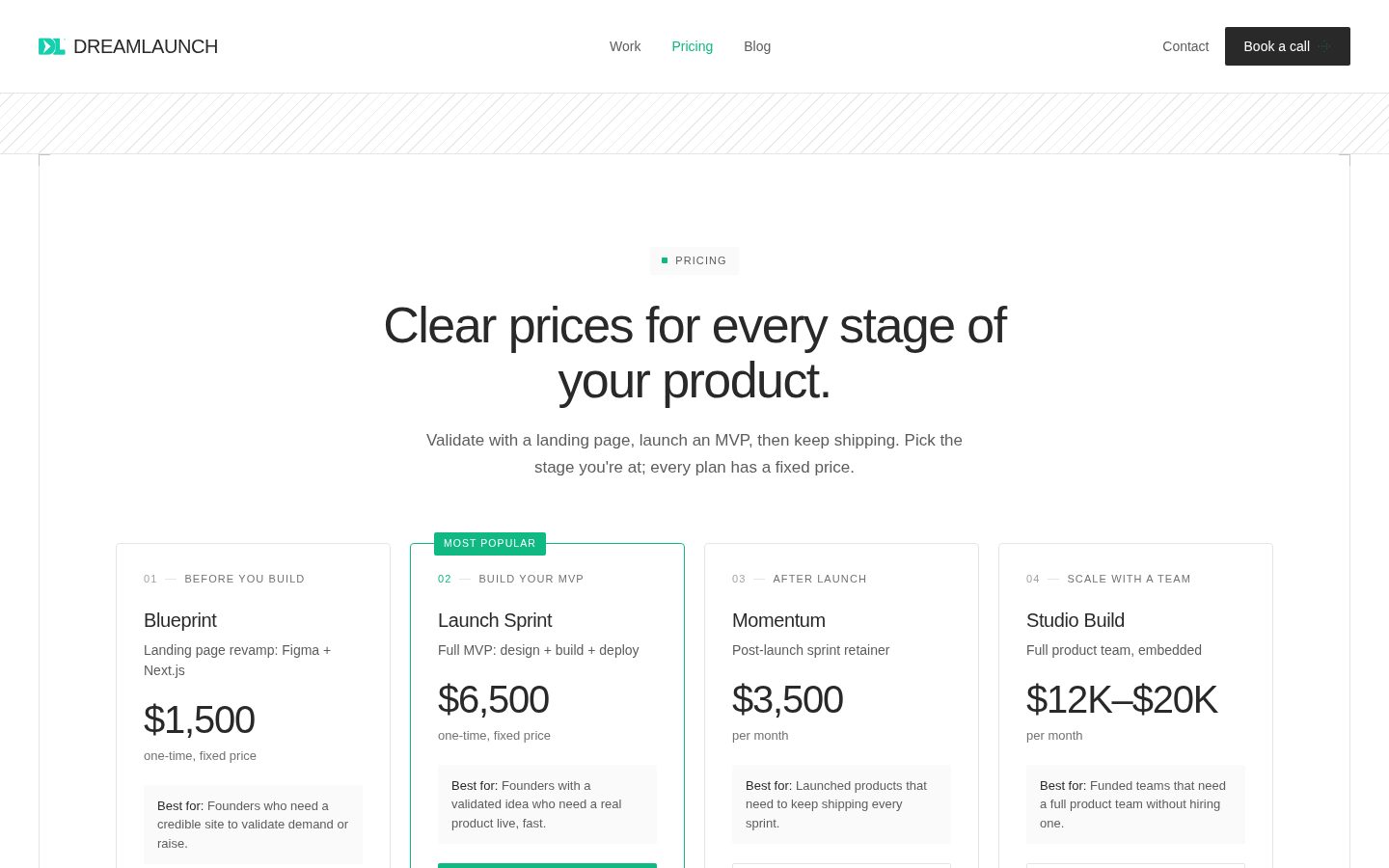 Pixelgrid Pricing