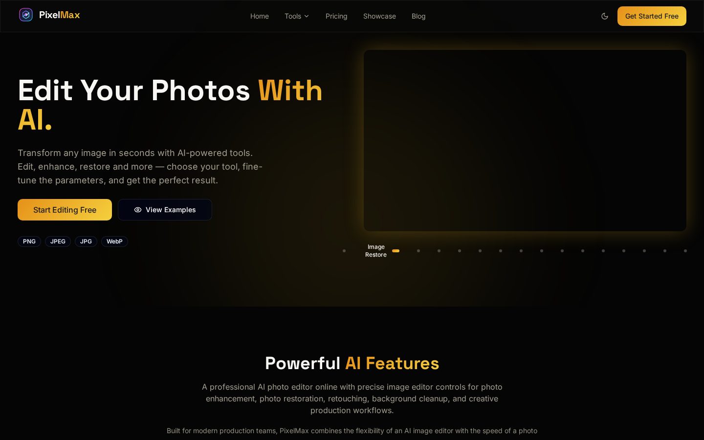 PixelMax Homepage