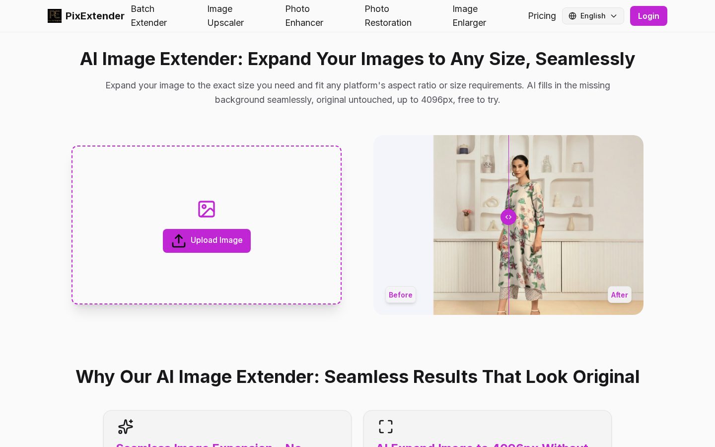 PixExtender Homepage