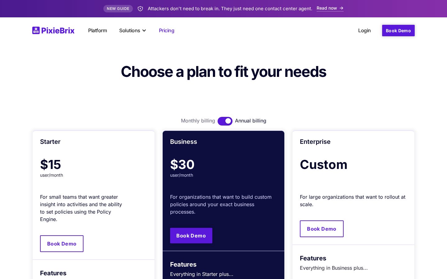 PixieBrix Pricing