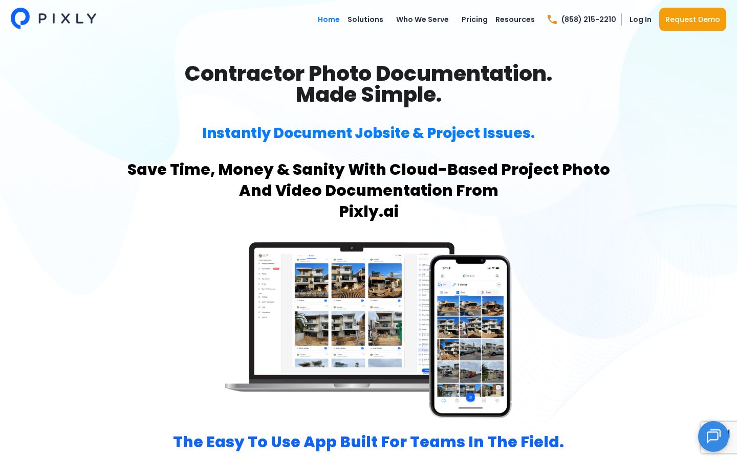 Pixly Homepage