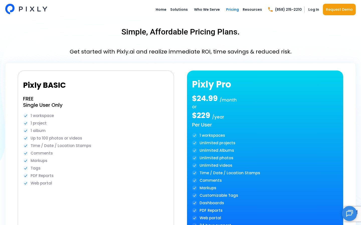 Pixly Pricing