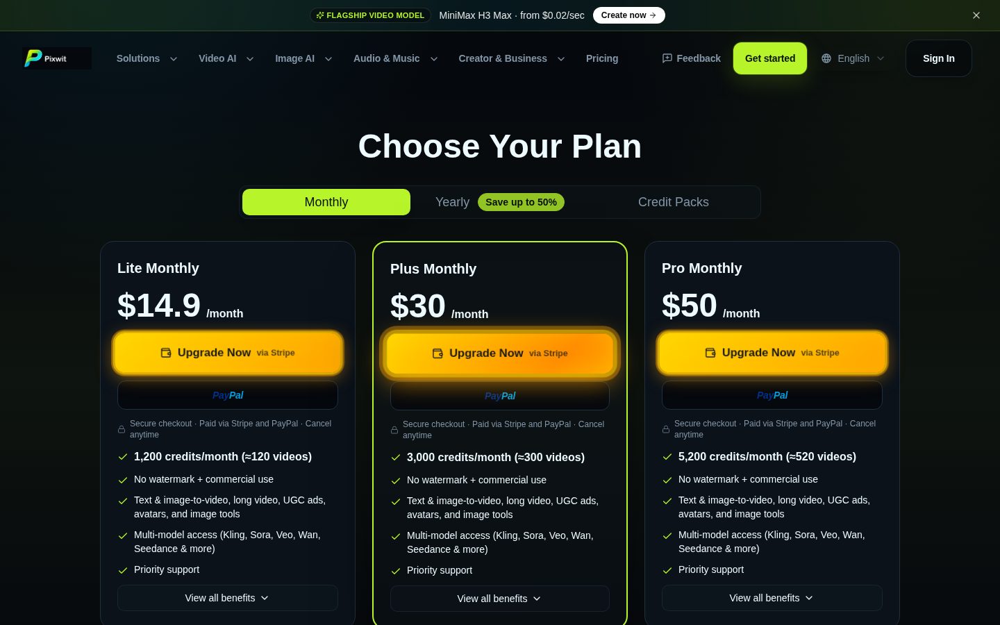Pixwit Pricing