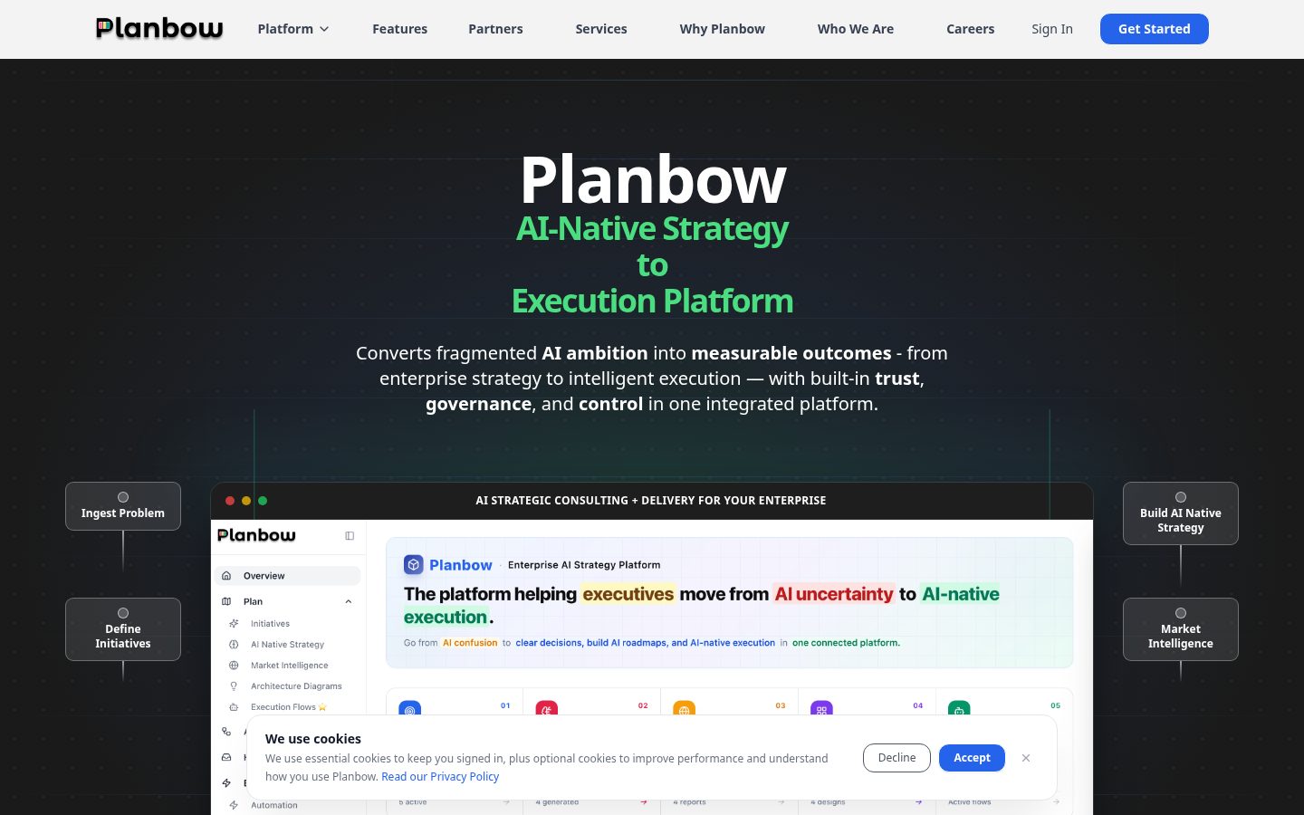Planbow Homepage