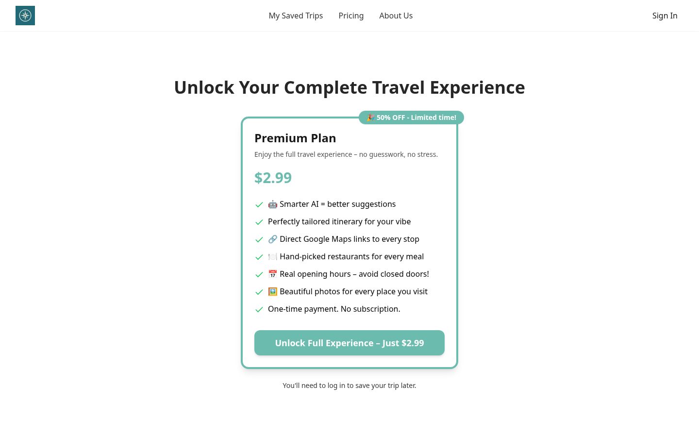 PlanFast Pricing