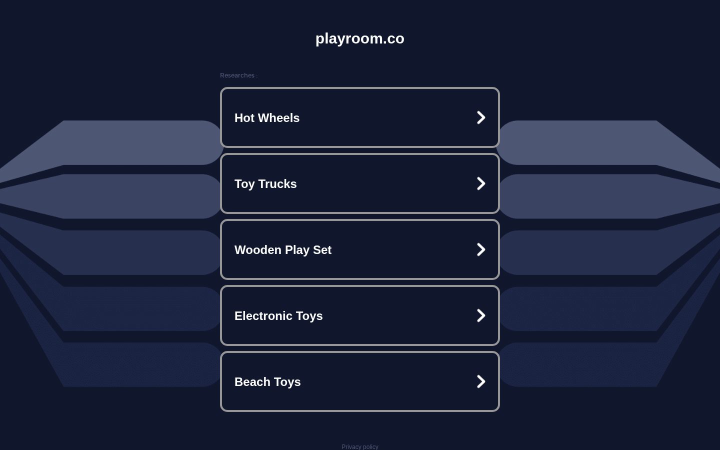 Playroom Homepage