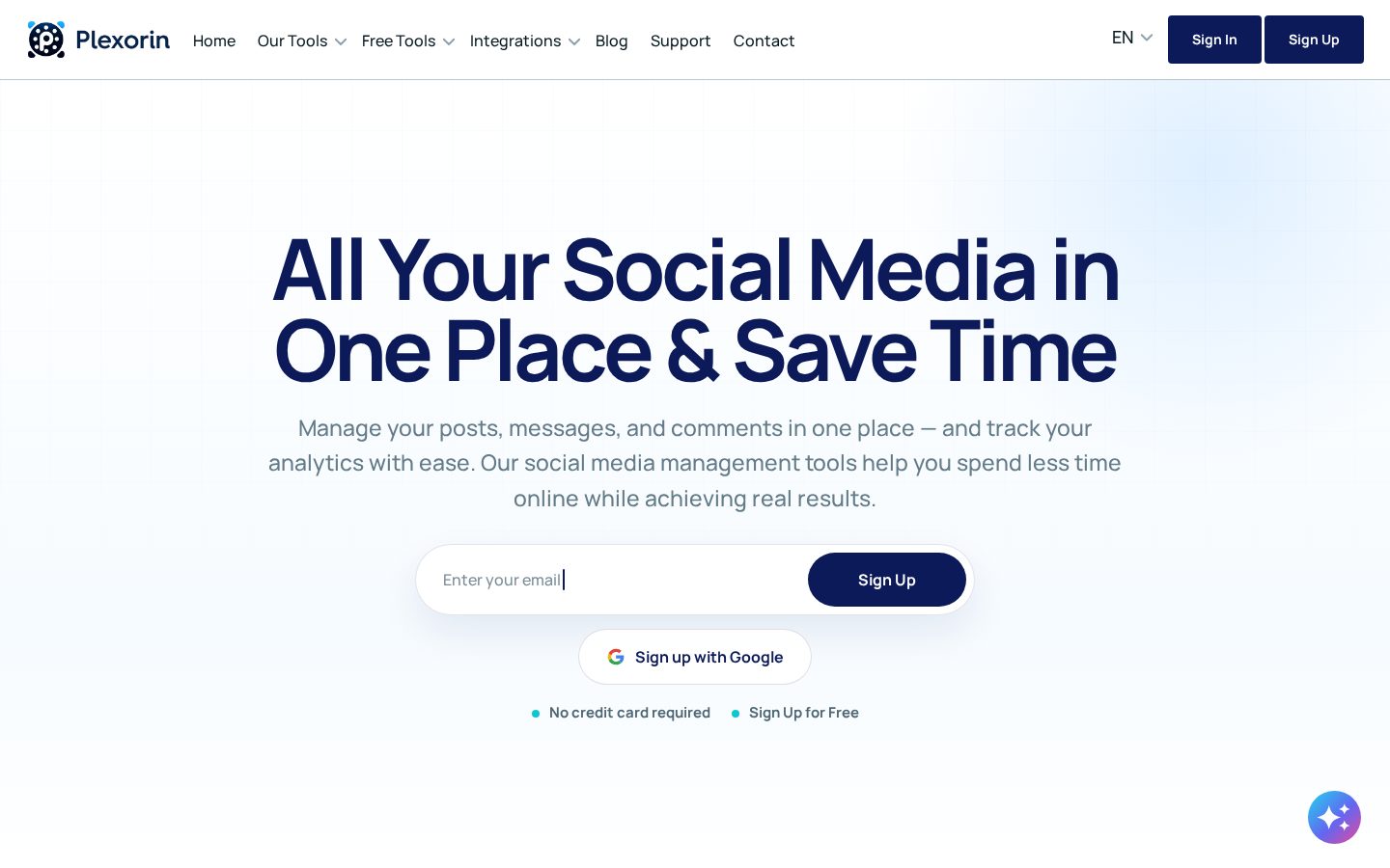 Plexorin Homepage