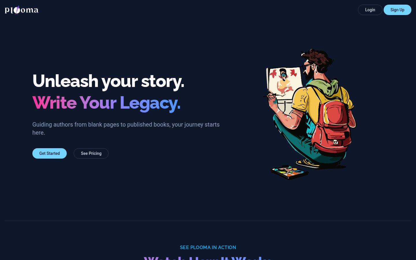 Plooma Homepage