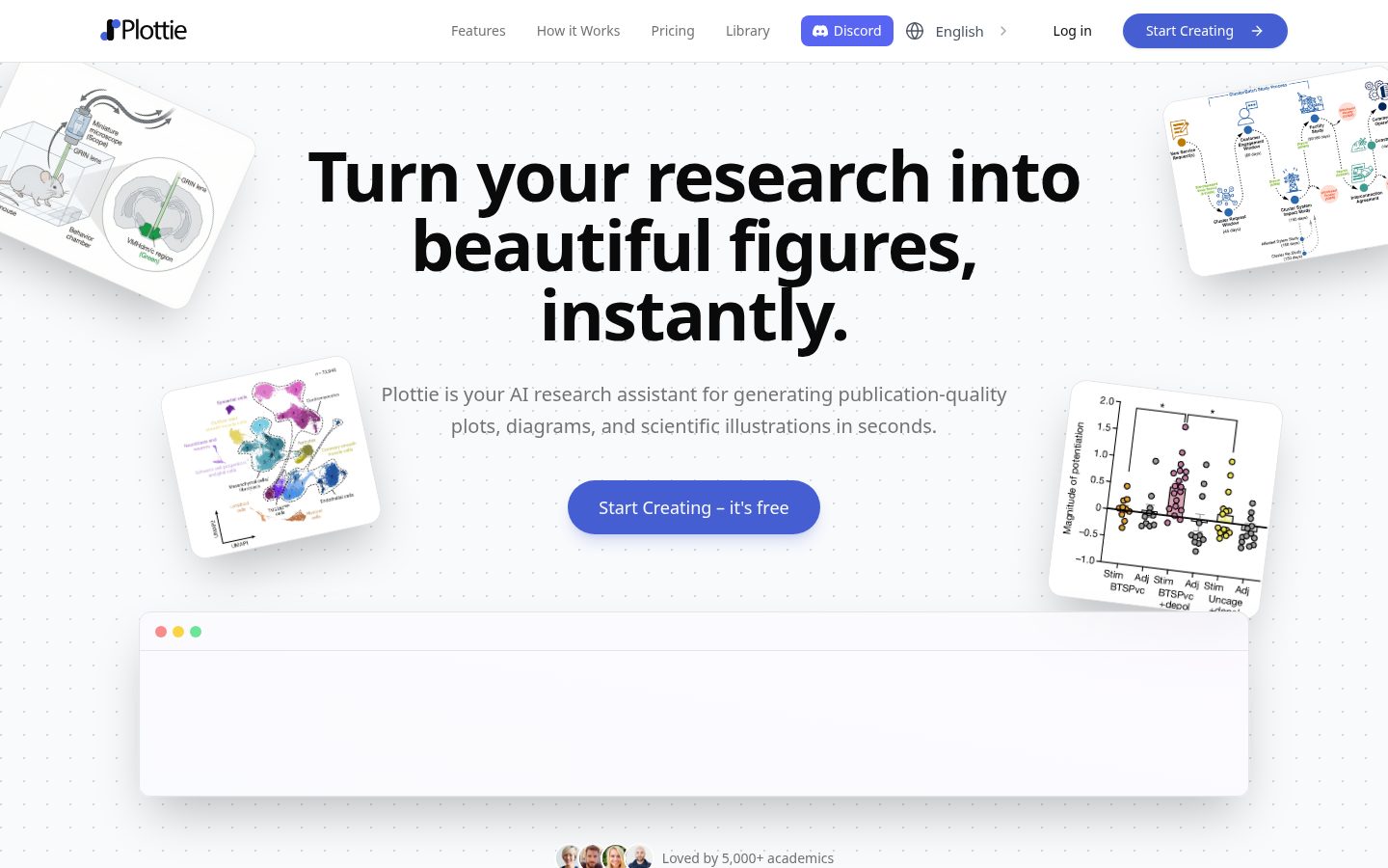 Plottie Homepage