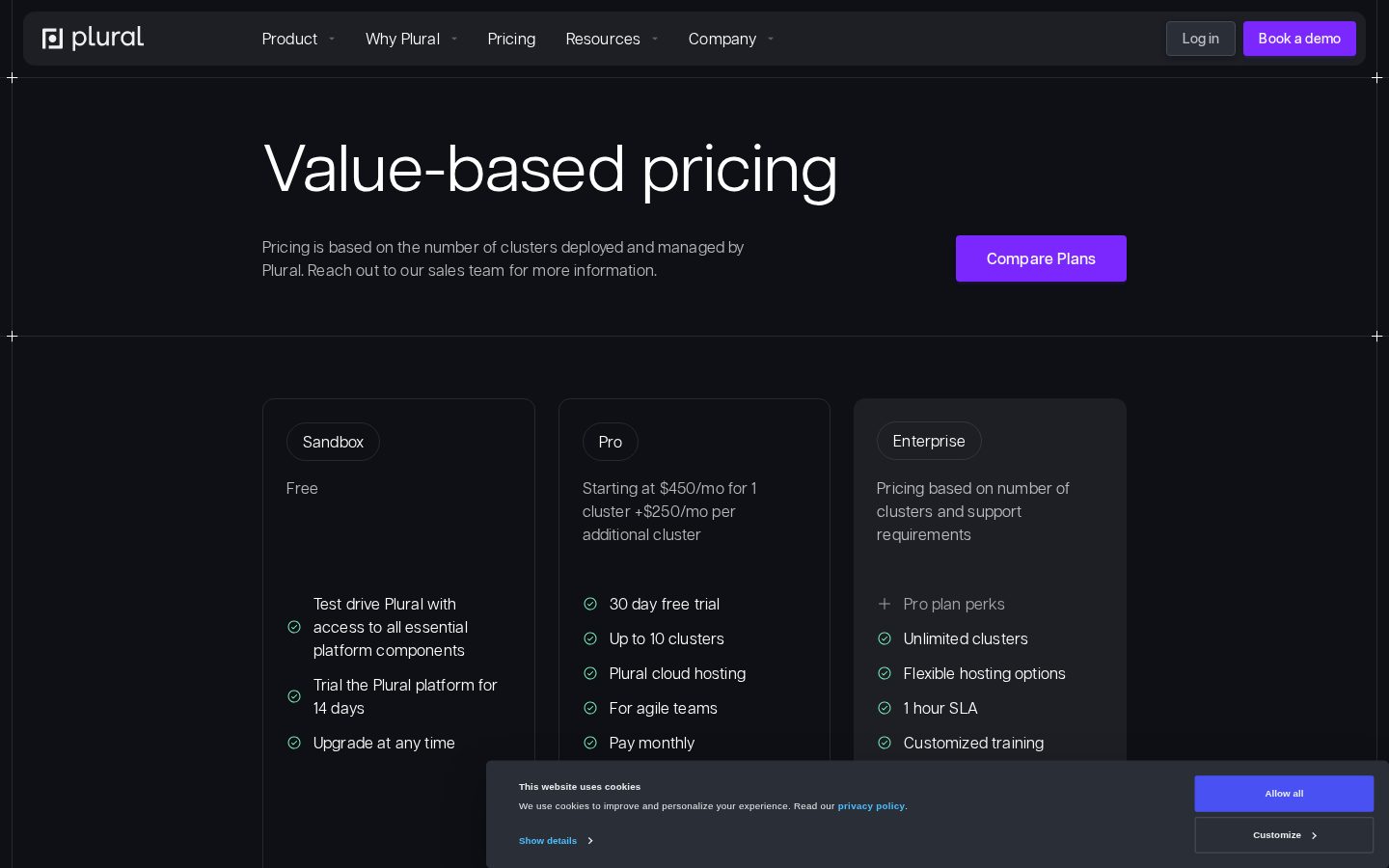 Plural Pricing