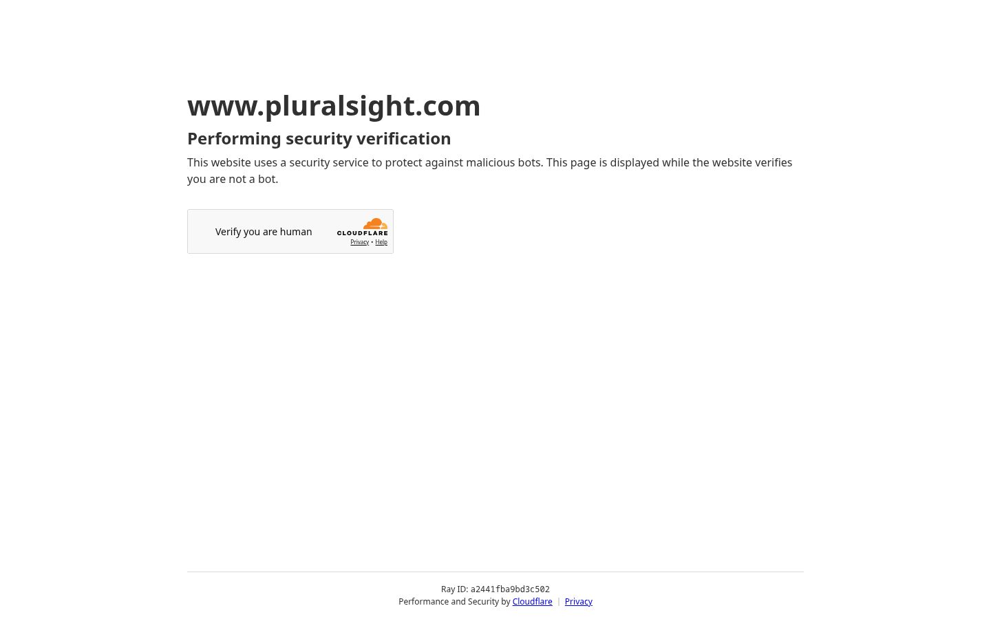 Pluralsight Homepage