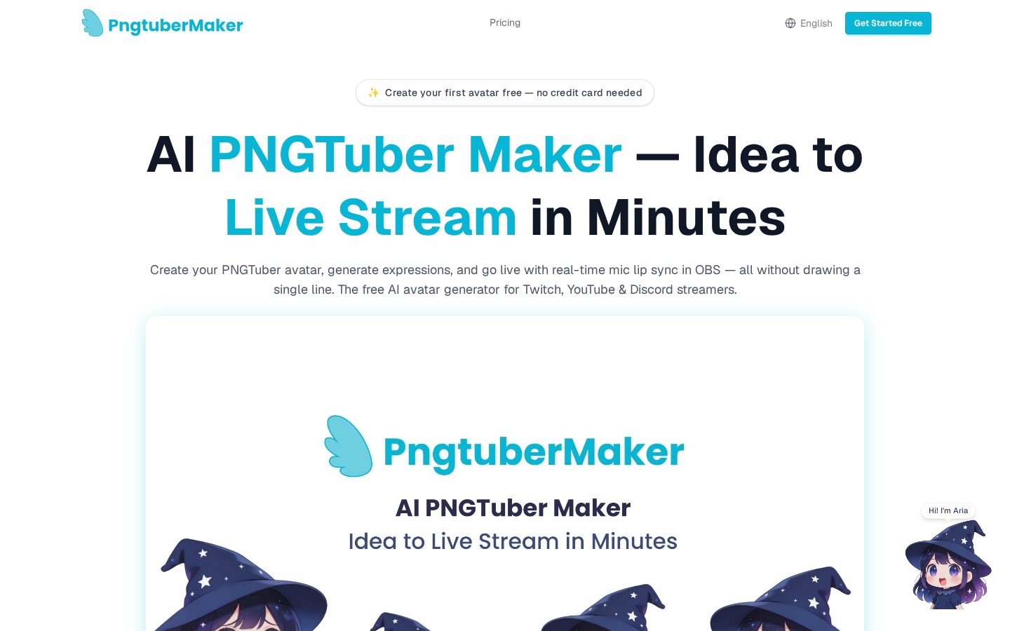 PngTuber Maker Homepage