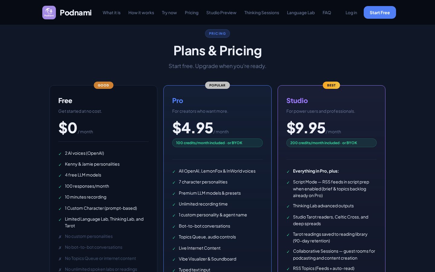 PodNami: Ride the Wave Pricing
