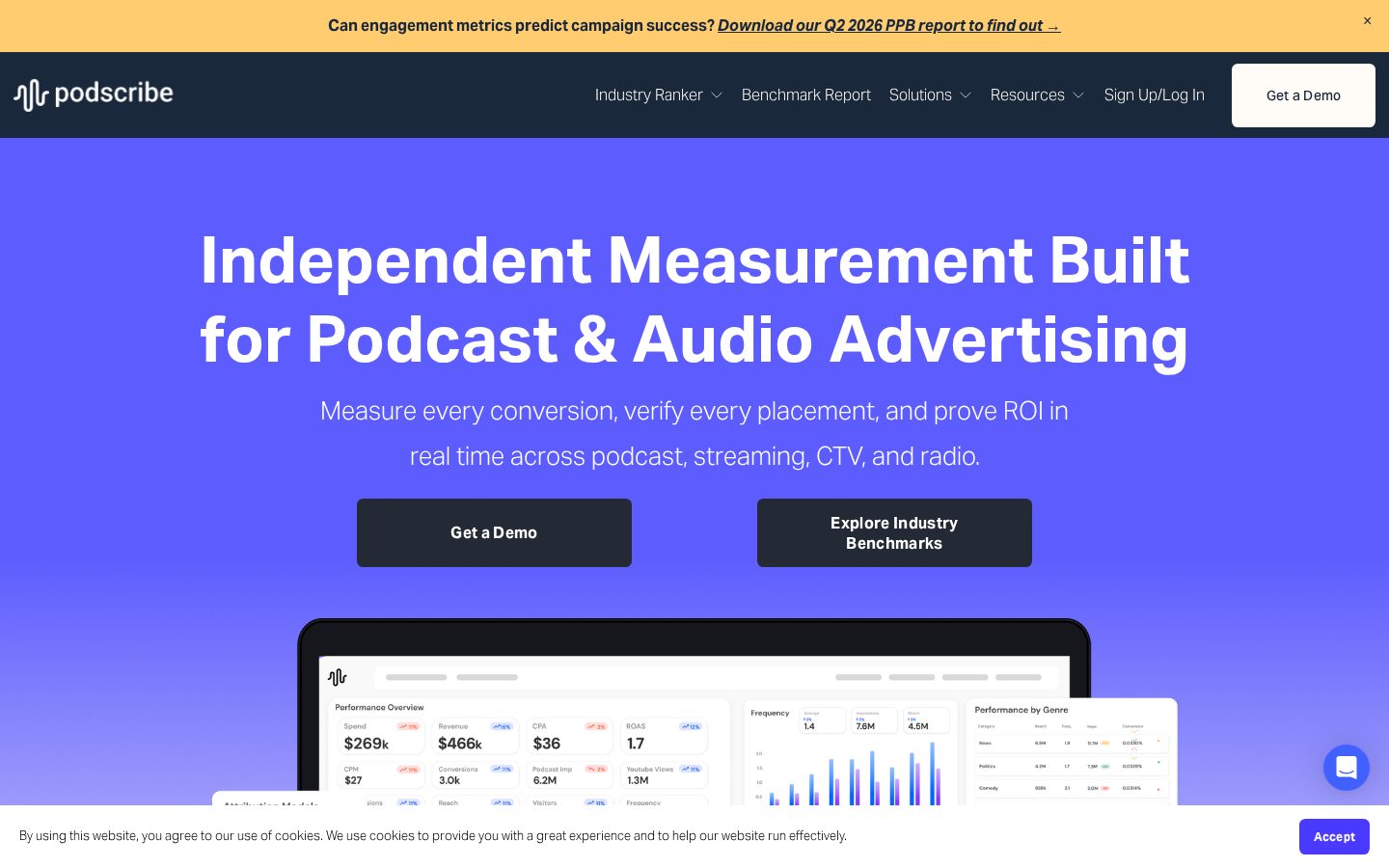 Podscribe Homepage