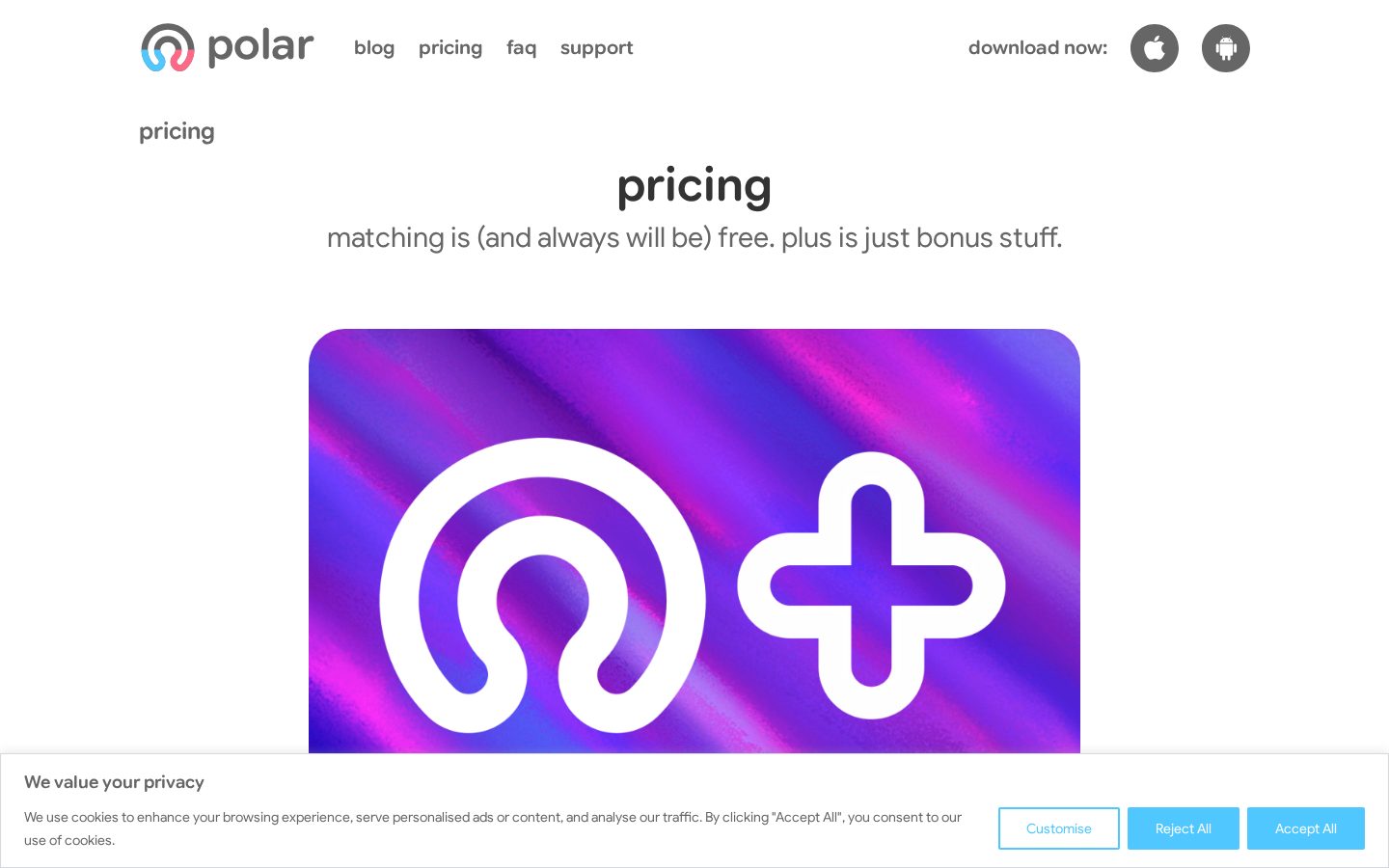 Polar Social Pricing