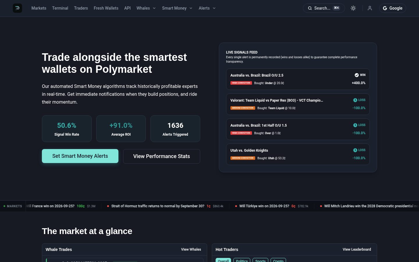 PolyAlertHub Homepage