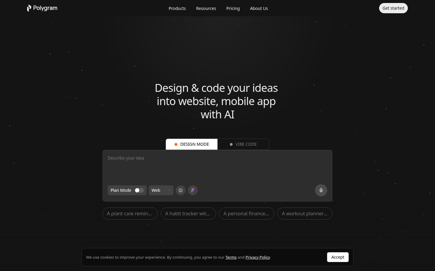Polygram Homepage