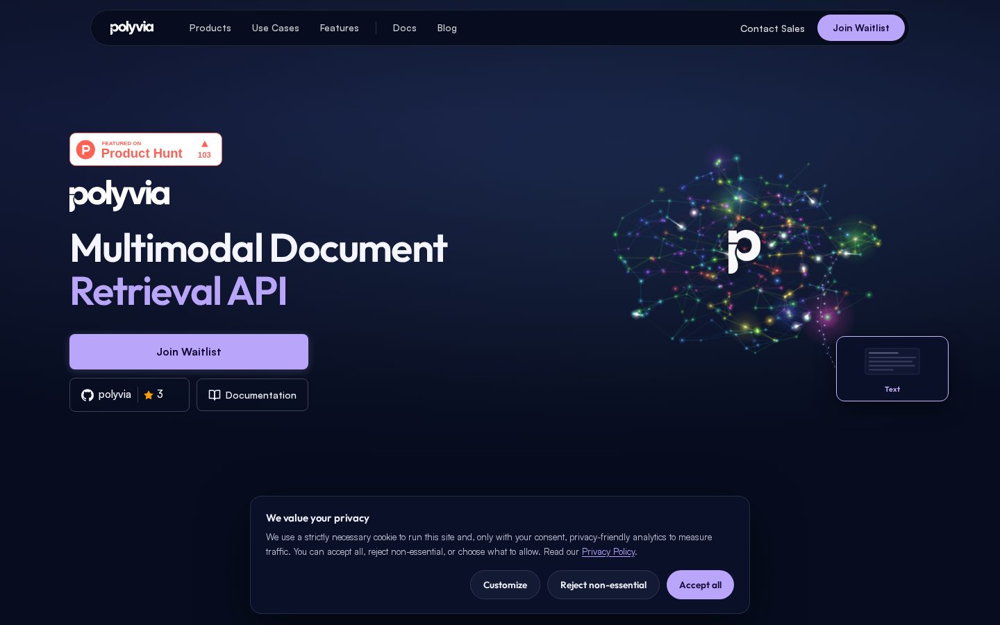 Polyvia Homepage