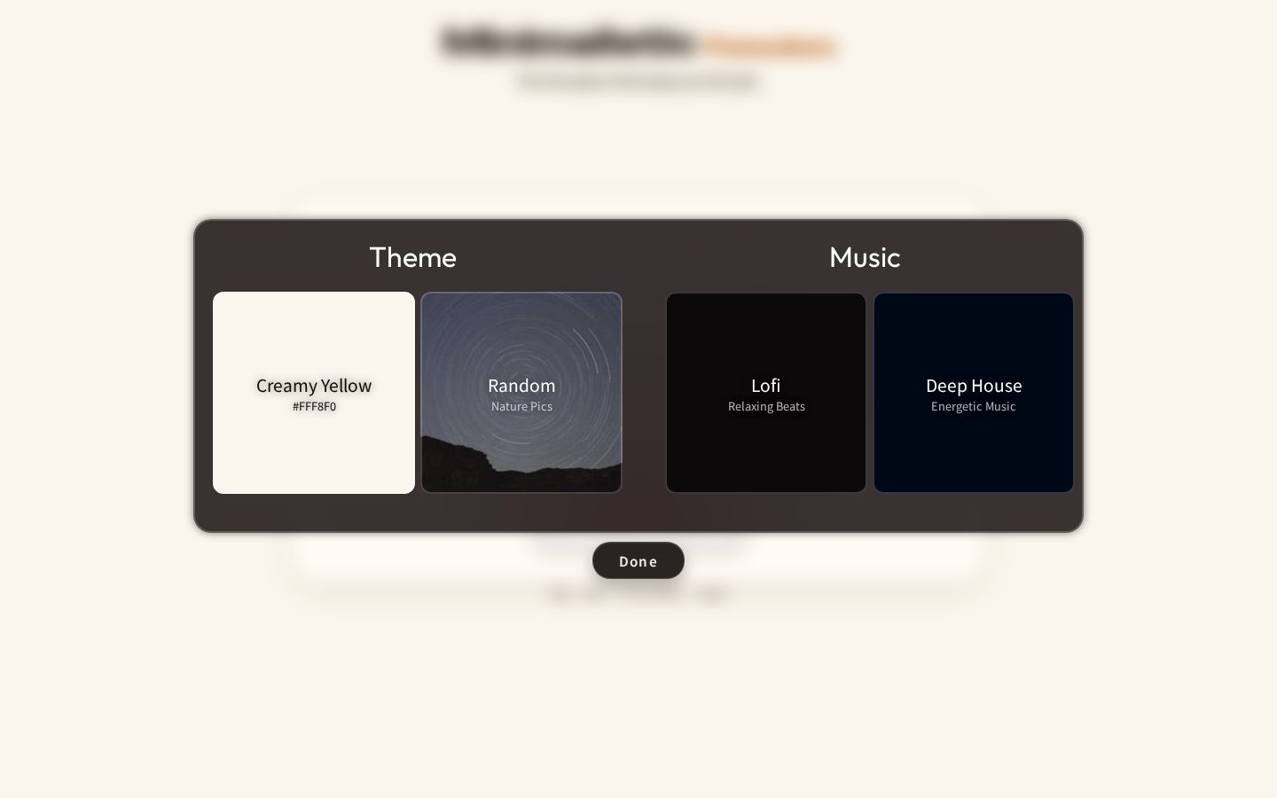 Pomodorez Homepage