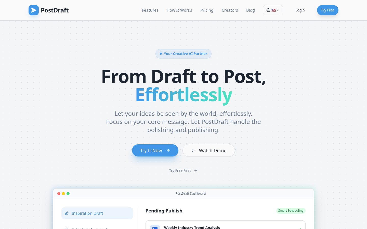 Postdraft Homepage