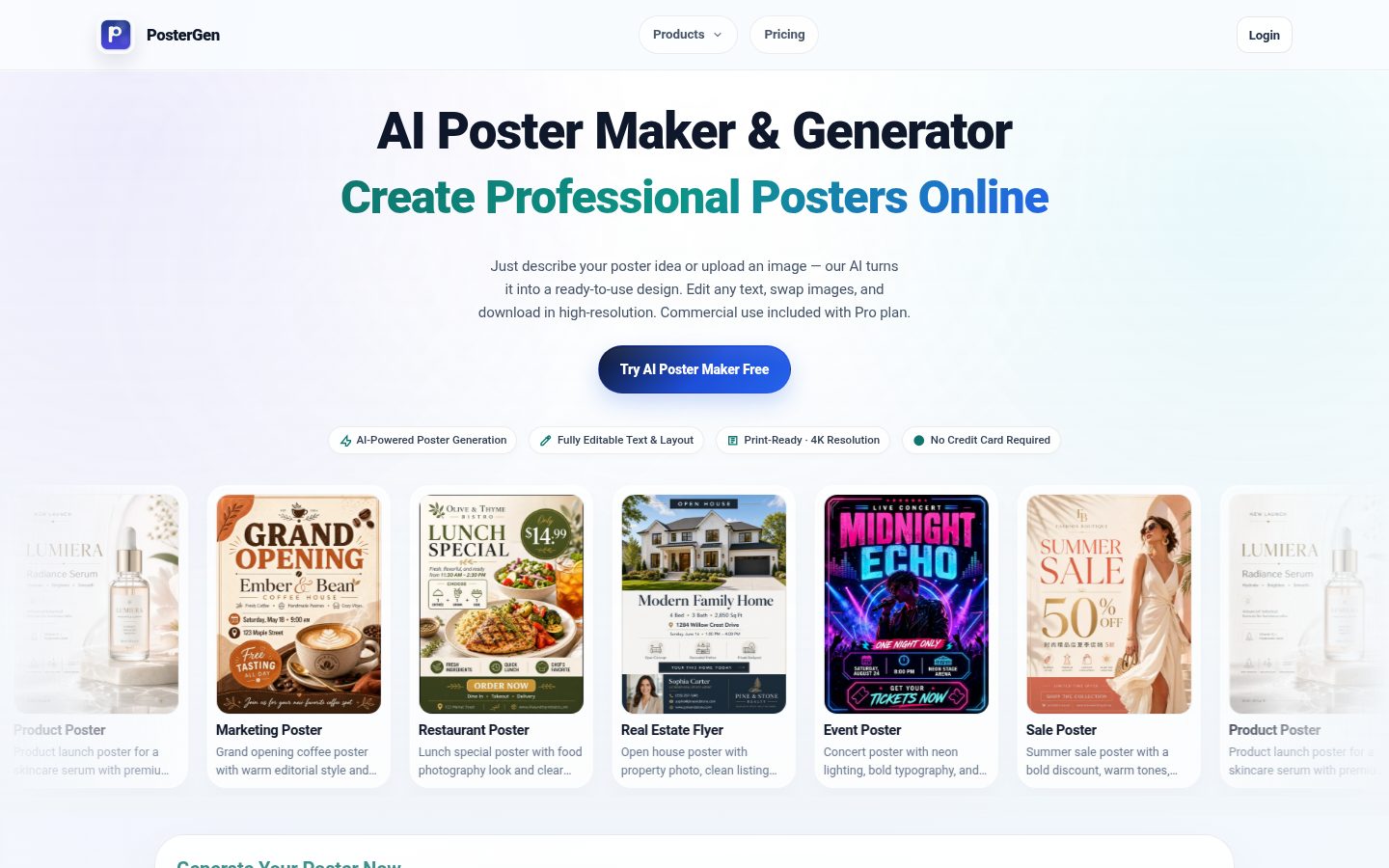 postergenai Homepage