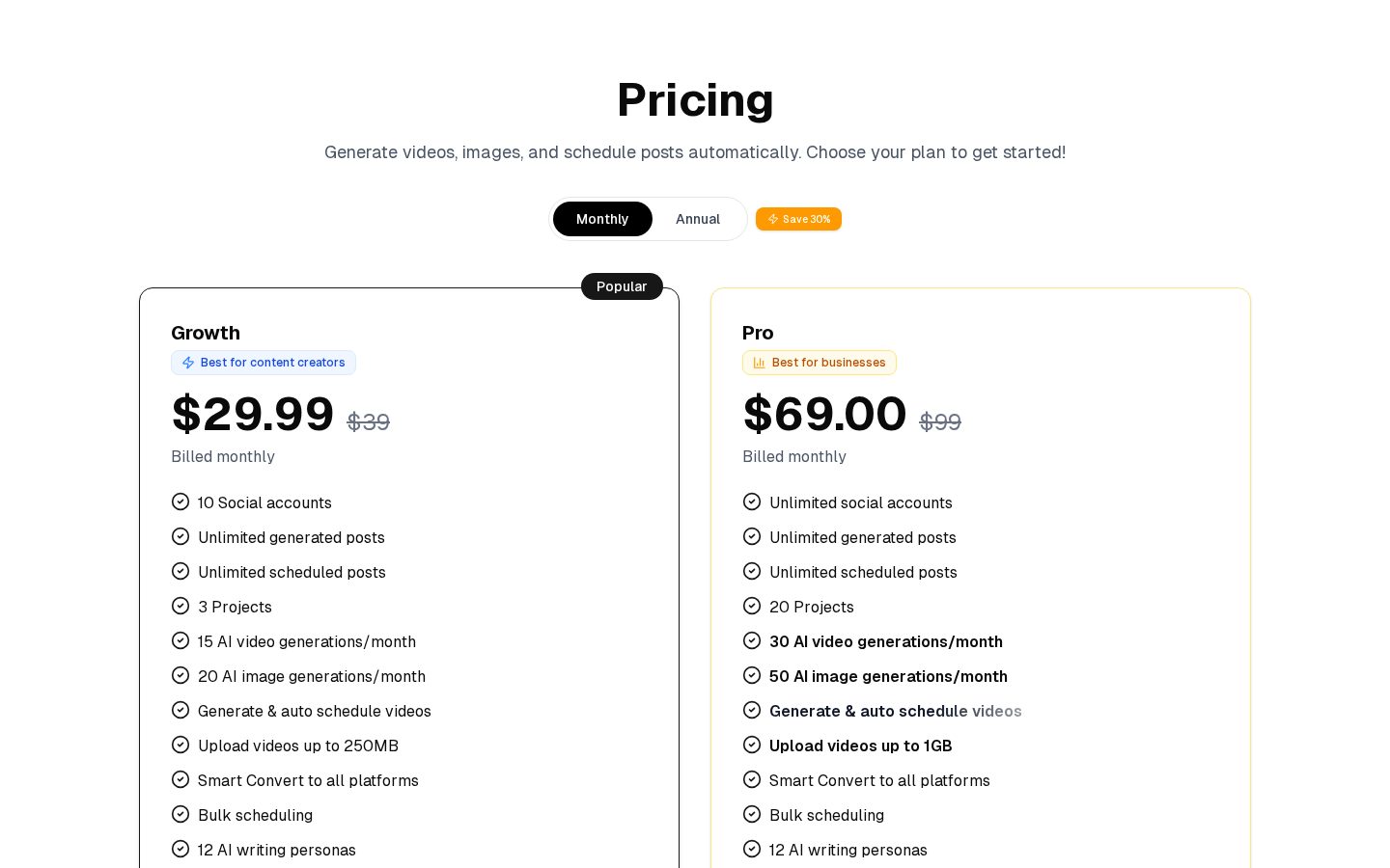Postlazy Pricing