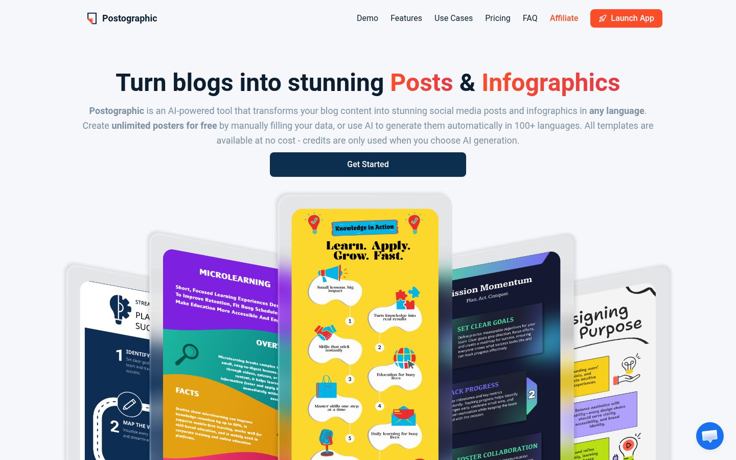 Postographic Homepage