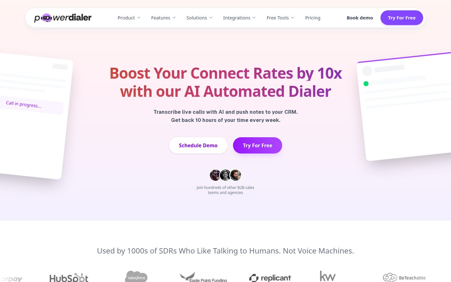 Powerdialer Homepage