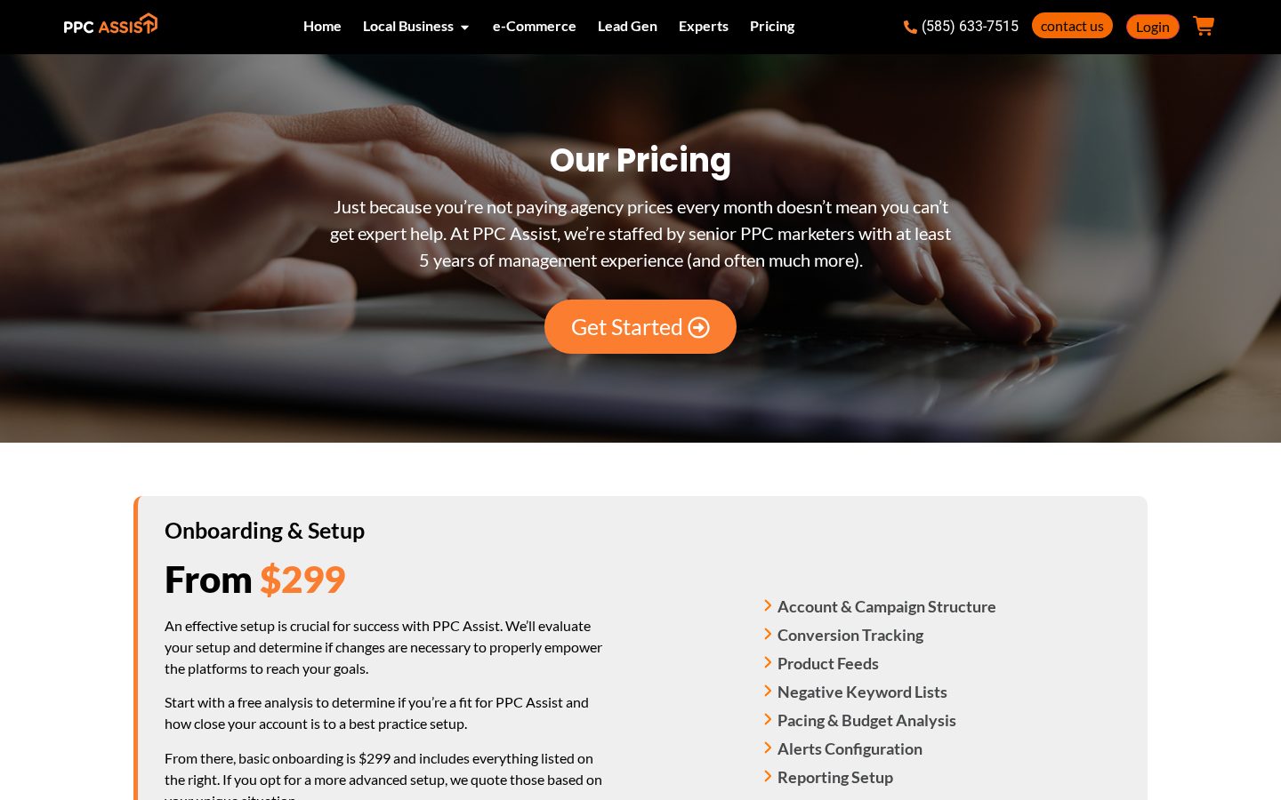 PPC Assist Pricing