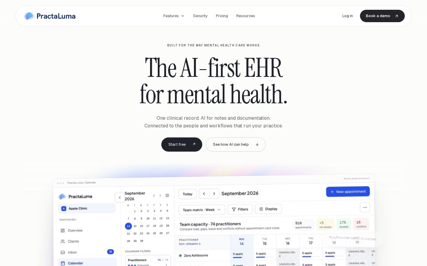 PractaLuma Homepage