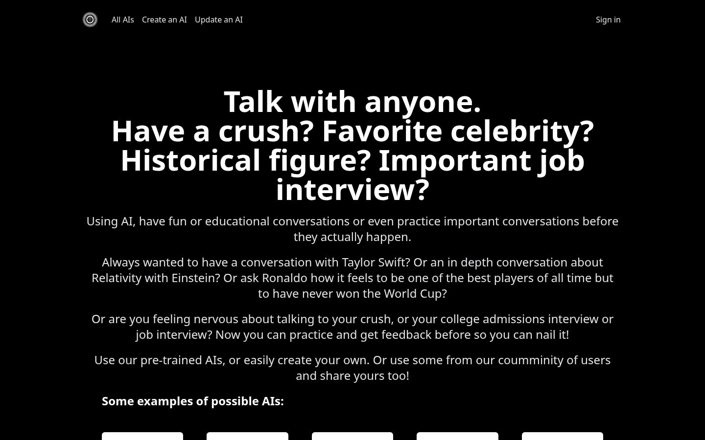 PracticeTalking Homepage