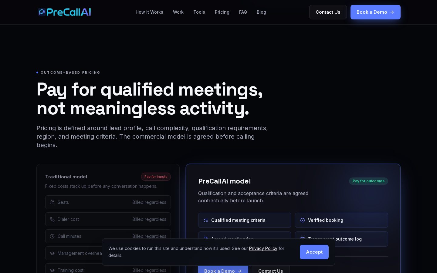 PreCallAI Pricing