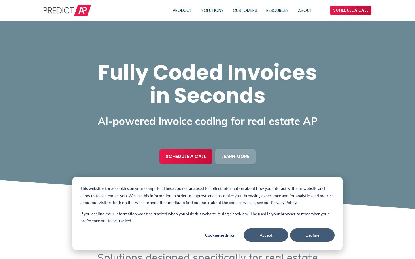 PredictAP Homepage