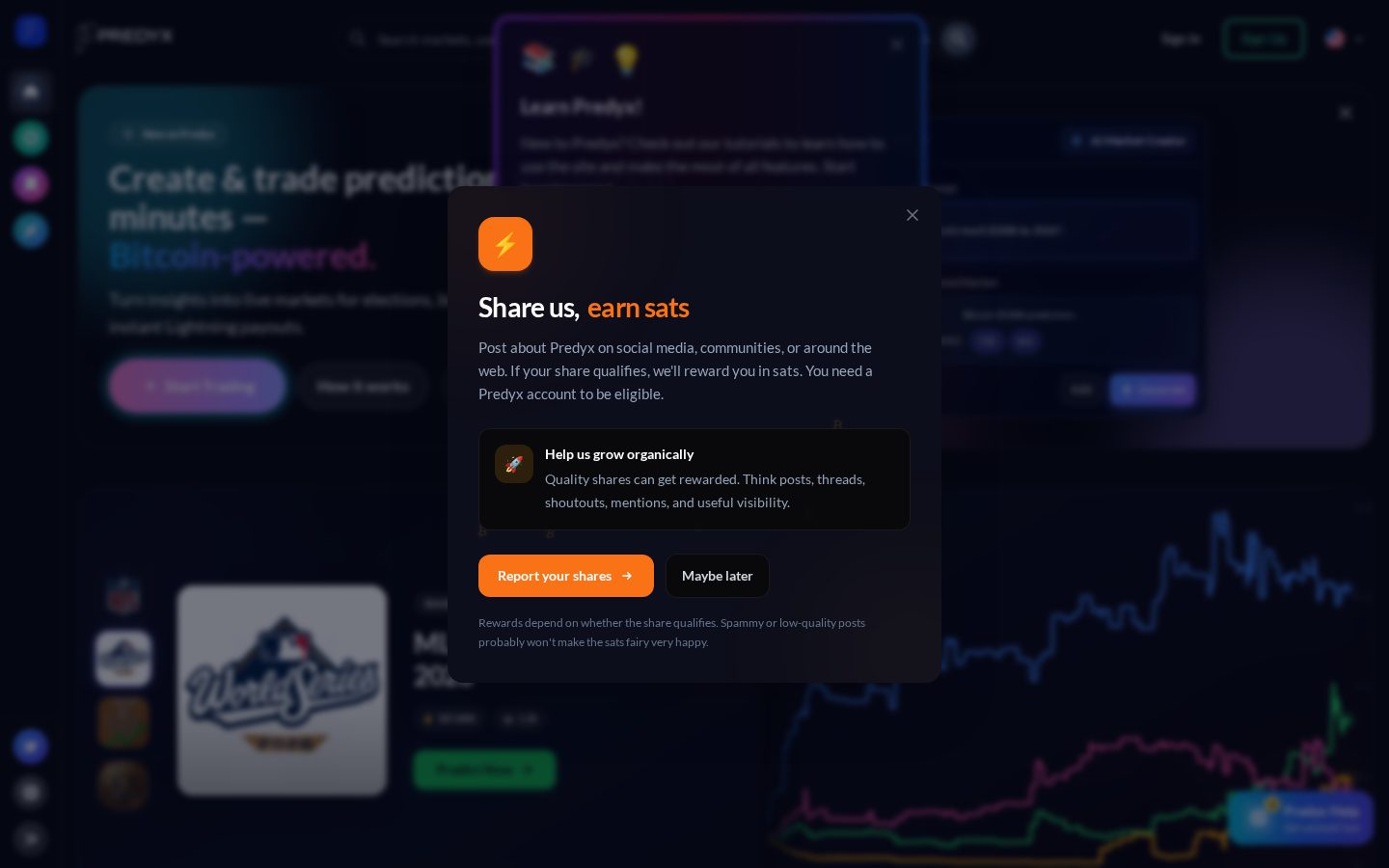 PREDYX Homepage