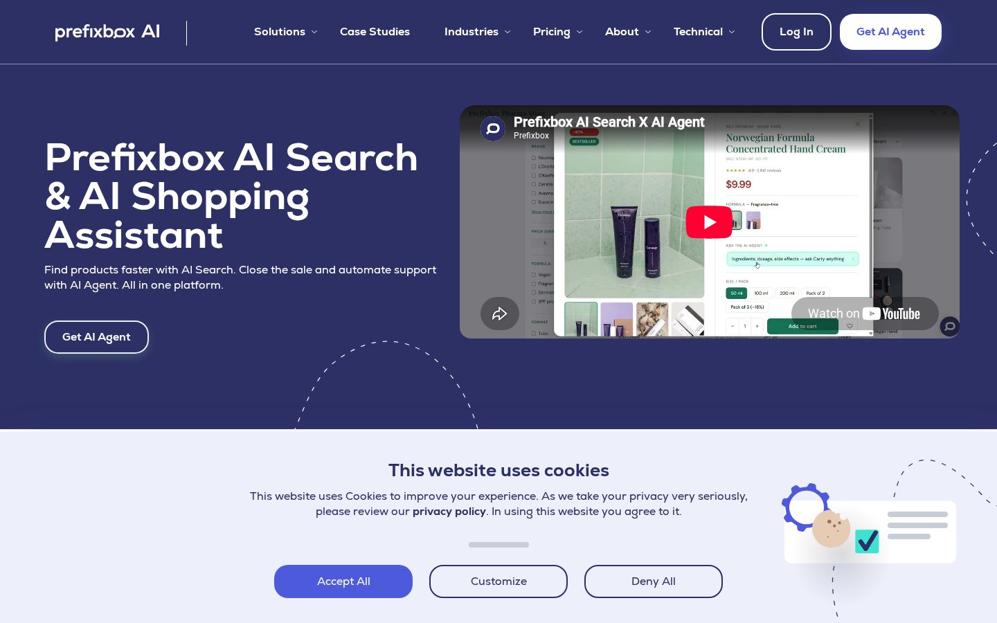 Prefixbox Homepage
