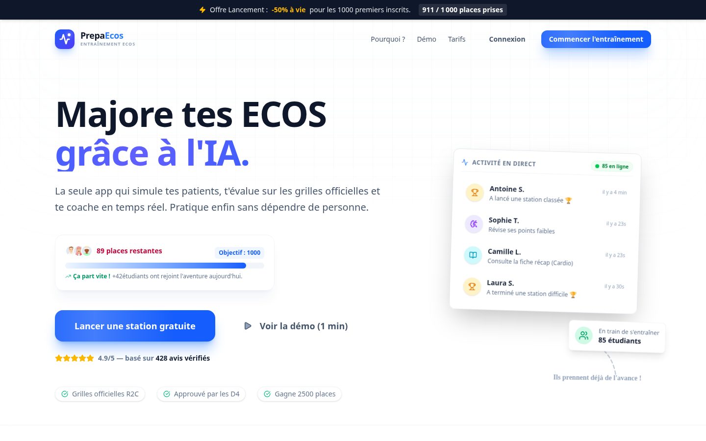 Prepa Ecos Homepage