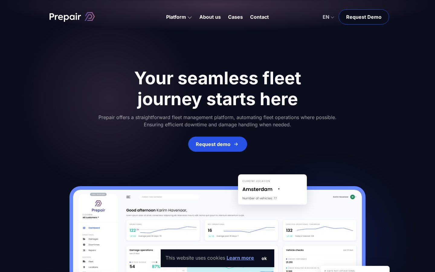 PrepAIr Homepage