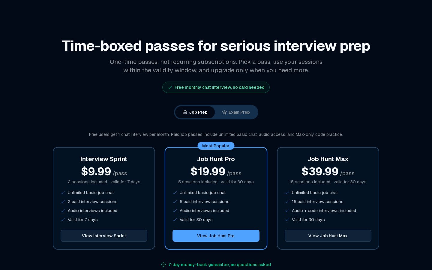 PrePaired AI Pricing