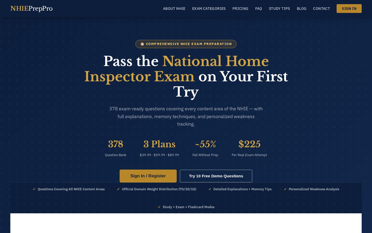 PrepPro Homepage