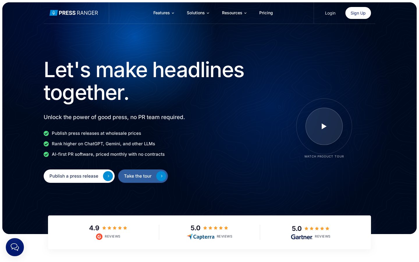 Press Ranger Homepage