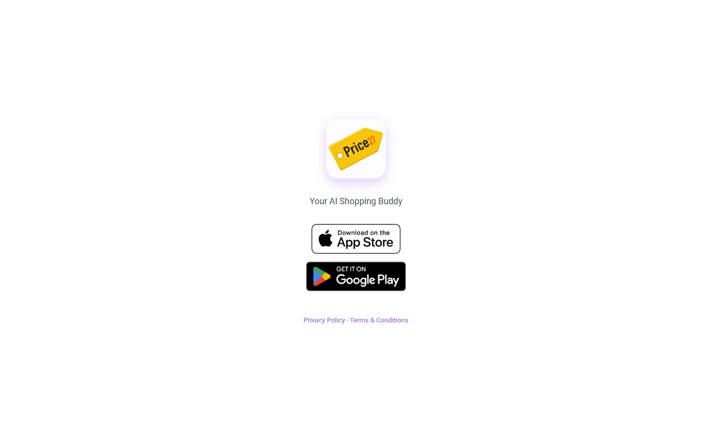 Price27 Homepage