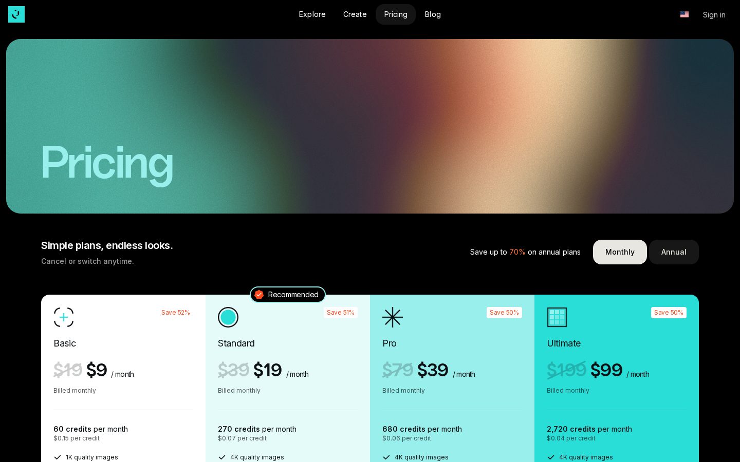 Primeshot AI Pricing