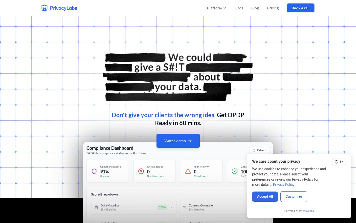 Privacy Labs Homepage