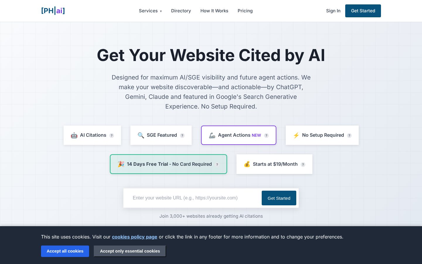 PrivateHub.ai Homepage