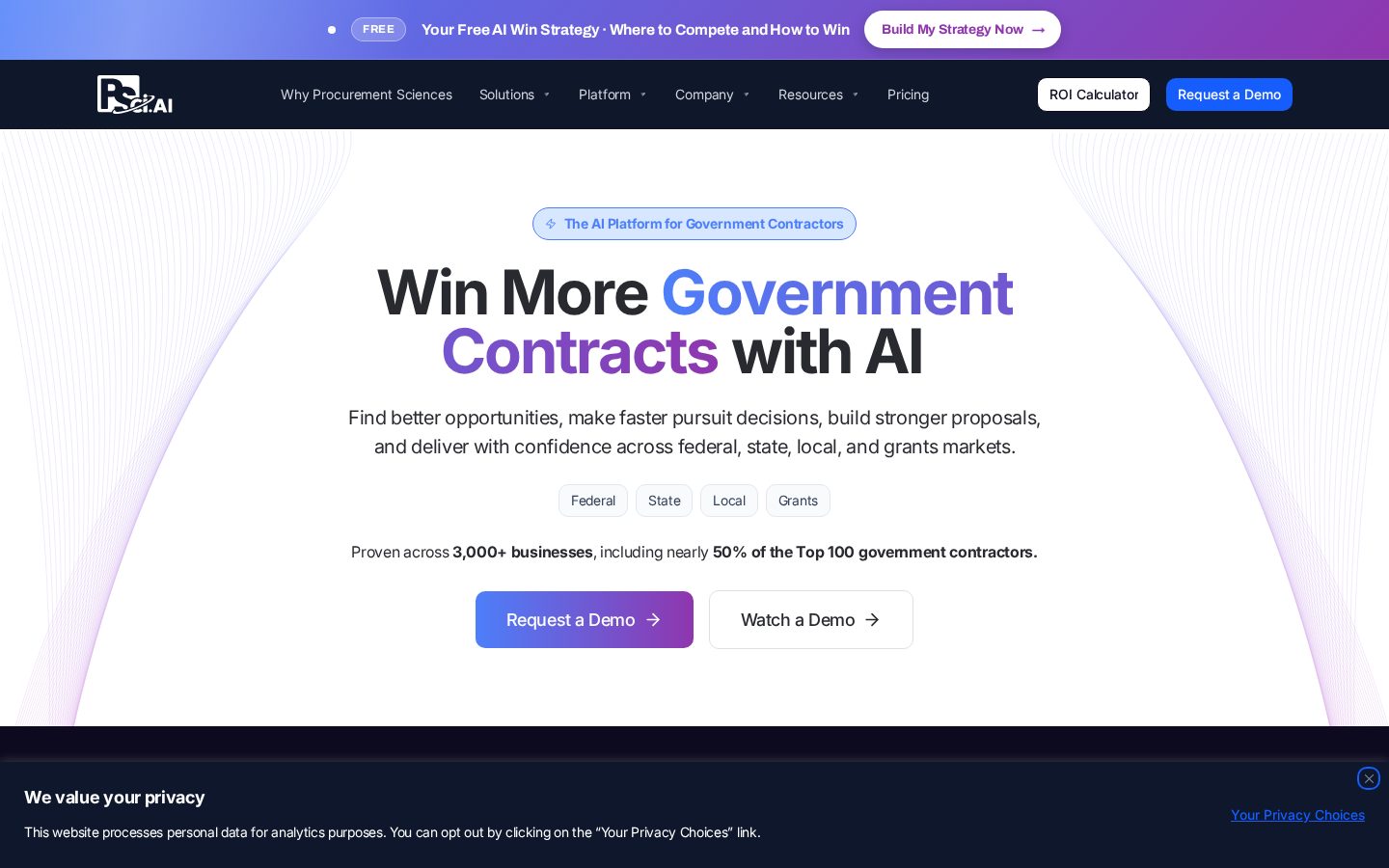 Procurement Sciences Homepage