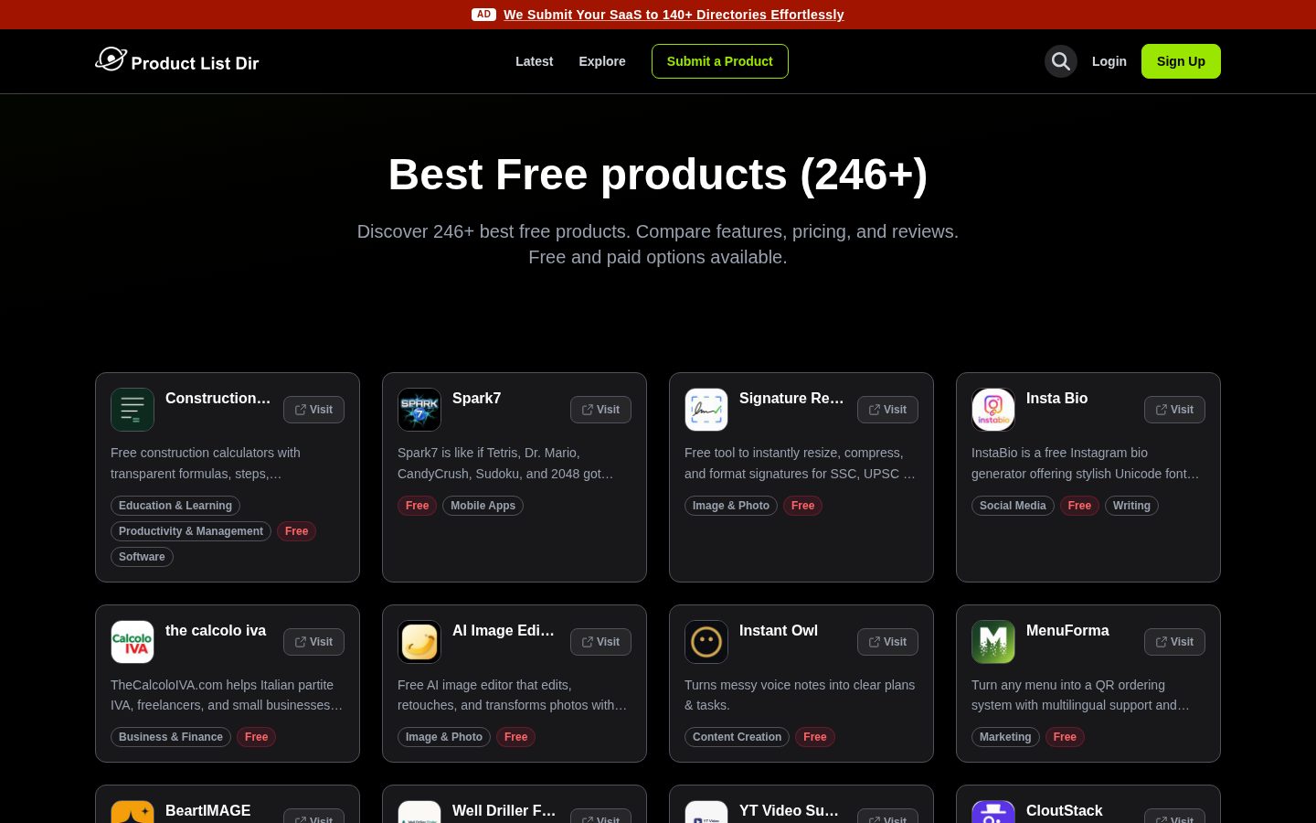 Product List Dir Pricing