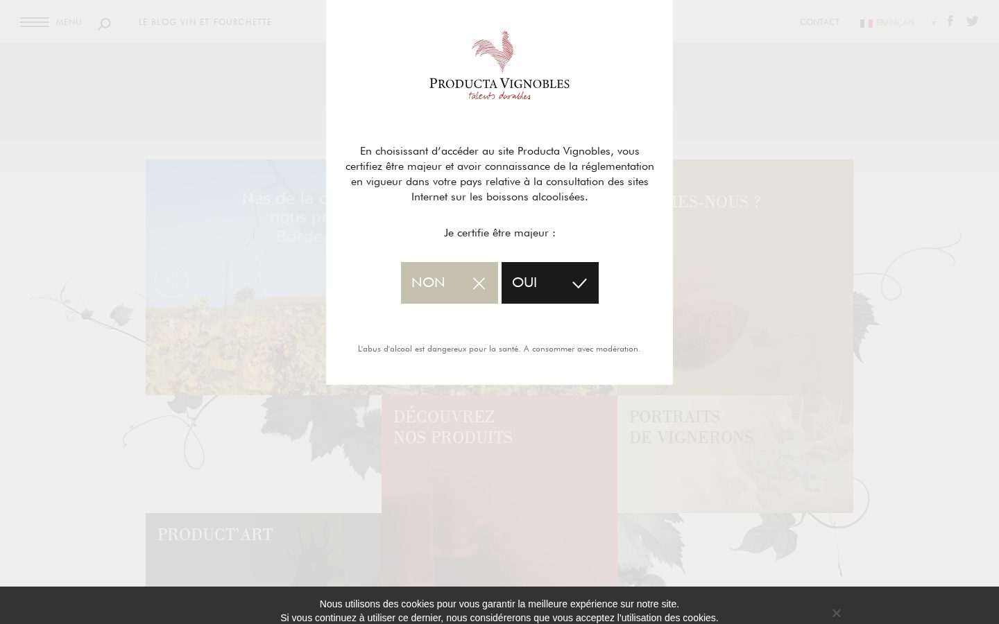 Producta Homepage