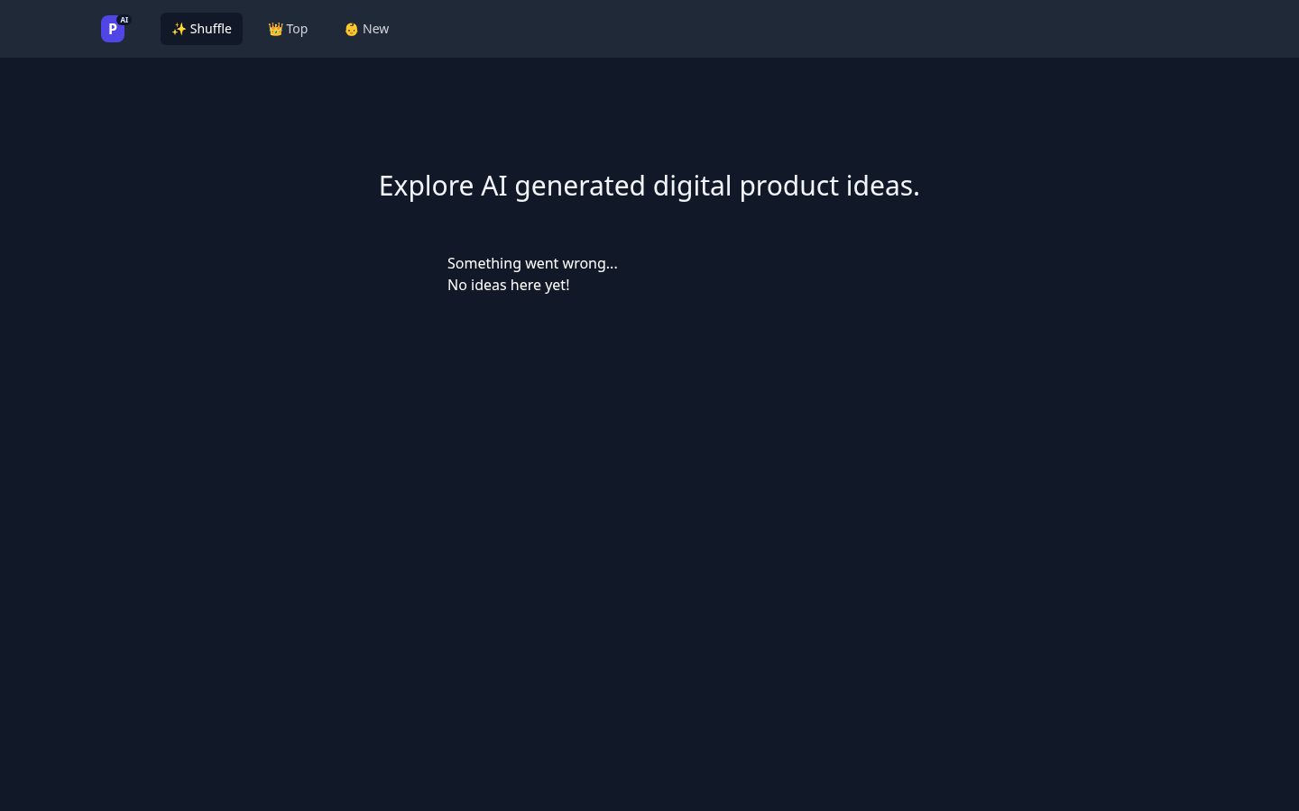 ProductAI Homepage
