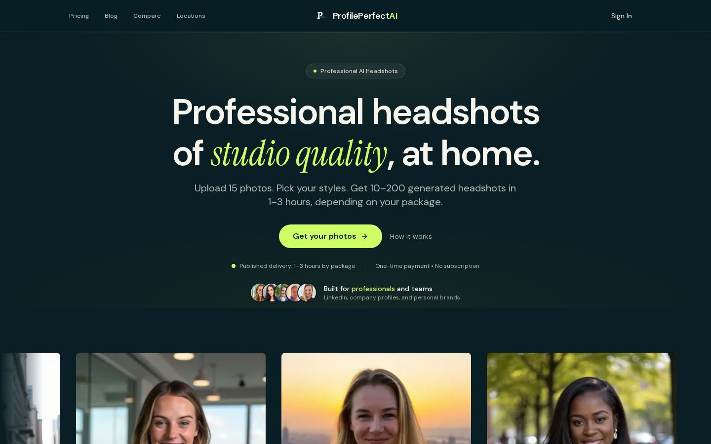 ProfilePerfectAI Pricing